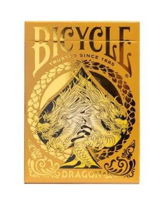 Karte Bicycle Ultimates - Gold Dragon - Playing Cards 
