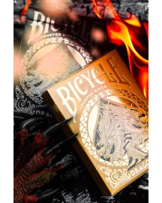 Karte Bicycle Ultimates - Gold Dragon - Playing Cards 