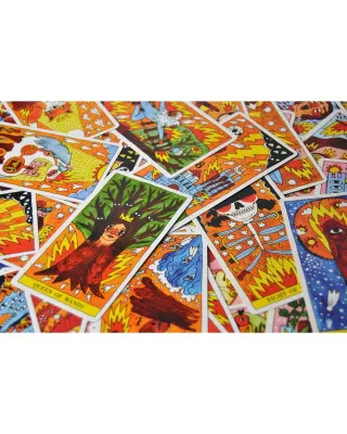 Karte Fournier - Tarot del Fuego by Ricardo Cavolo 