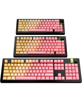 Keycaps Glorious GPBT Gradient - Grapefruit 