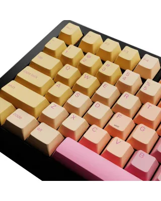Keycaps Glorious GPBT Gradient - Grapefruit 