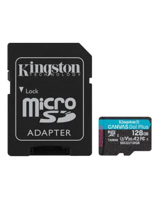 Kingston Memory Card Micro Canvas Go Plus SDXC 128GB 