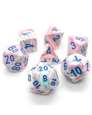 Kockice Chessex - Festive - Pop Art & Blue (7) 