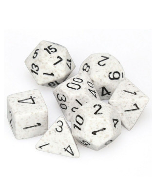Kockice Chessex - Polyhedral - Speckled - Arctic Camo (7) 