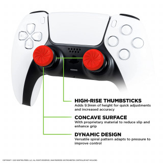 KontrolFreek Inferno Kit - Performance Grips & Performance Thumbsticks Playstation 5 