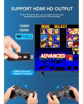Konzola Nikeda Retro Q9 MAX TV Stick 