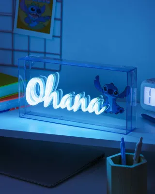 Lampa Paladone Disney - Stitch Ohana LED Neon Light 