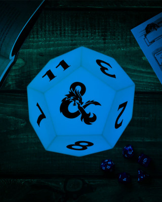 Lampa Paladone Dungeons & Dragons - D12 