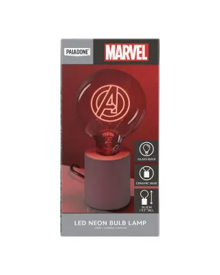 Lampa Paladone Marvel Avengers - LED Neon E27 