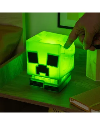 Lampa Paladone Minecraft - Creeper SquishyGlo Silicone Light Rechargeable 