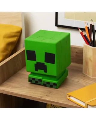 Lampa Paladone Minecraft - Creeper SquishyGlo Silicone Light Rechargeable 
