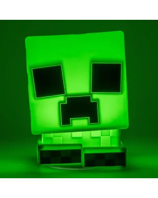 Lampa Paladone Minecraft - Creeper SquishyGlo Silicone Light Rechargeable 