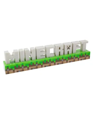 Lampa Paladone Minecraft - Logo Light 