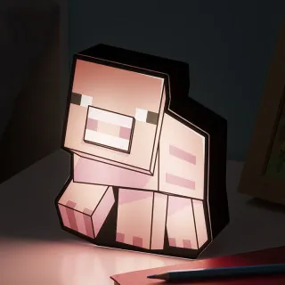 Lampa Paladone Minecraft - Pig Light 