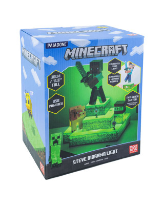 Lampa Paladone Minecraft - Steve Diorama Light 