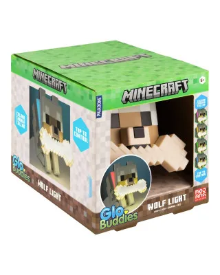 Lampa Paladone Minecraft - Wolf GloBuddies Light 