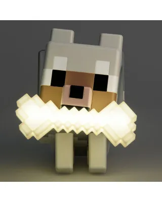 Lampa Paladone Minecraft - Wolf GloBuddies Light 