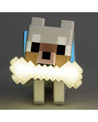 Lampa Paladone Minecraft - Wolf GloBuddies Light 