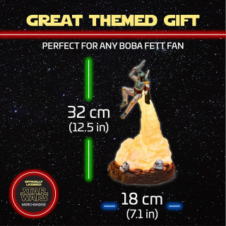 Lampa Paladone Star Wars - Boba Fett Diorama Light 