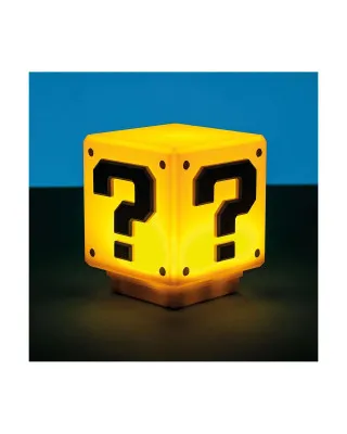 Lampa Paladone Super Mario - Mini Question Block With Sound 