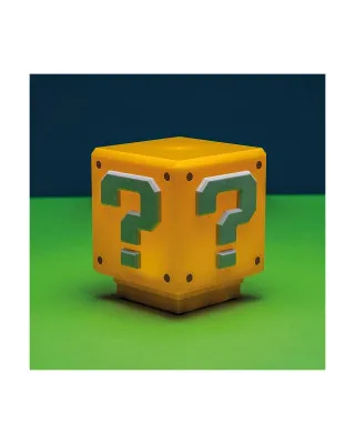 Lampa Paladone Super Mario - Mini Question Block With Sound 
