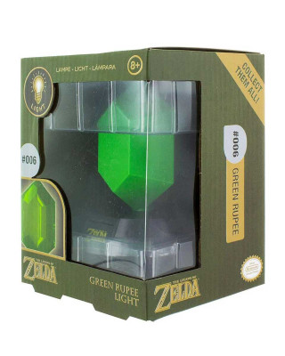 Lampa Paladone The Legend of Zelda - Green Rupee Light 