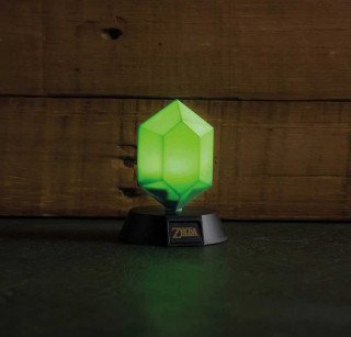 Lampa Paladone - The Legend of Zelda - Green Rupee Light 