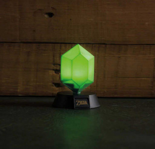 Lampa Paladone The Legend of Zelda - Green Rupee Light 