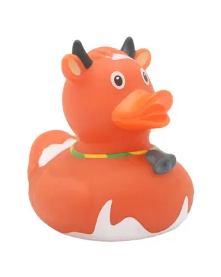 Lilalu Patkica - Brown Cow - Rubber Duck 