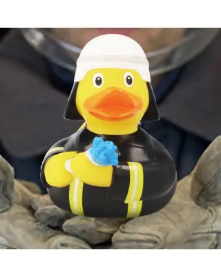 Lilalu Patkica - Fireman - Rubber Duck - black 
