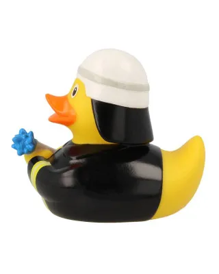 Lilalu Patkica - Fireman - Rubber Duck - black 