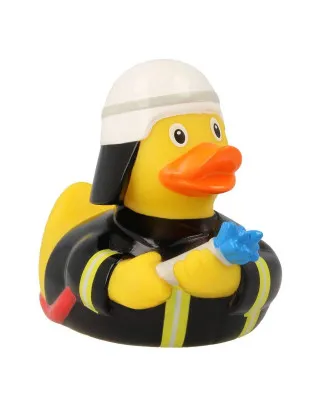 Lilalu Patkica - Fireman - Rubber Duck - black 