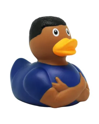 Lilalu Patkica - Football Star - Rubber Duck - blue 