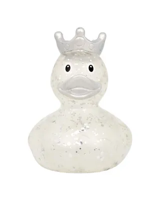 Lilalu Patkica - Glitter With Crown Silver - Rubber Duck 