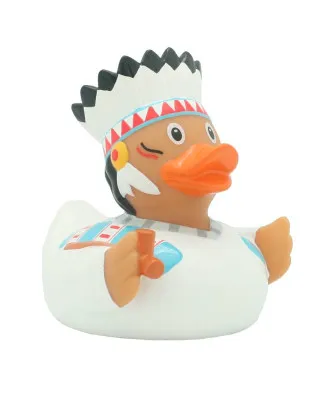 Lilalu Patkica - Native American Chief - Rubber Duck 