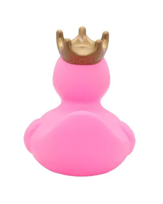 Lilalu Patkica - Rubber Duck with Crown - pink 