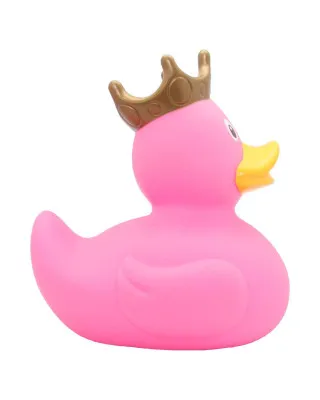 Lilalu Patkica - Rubber Duck with Crown - pink 