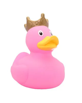 Lilalu Patkica - Rubber Duck with Crown - pink 