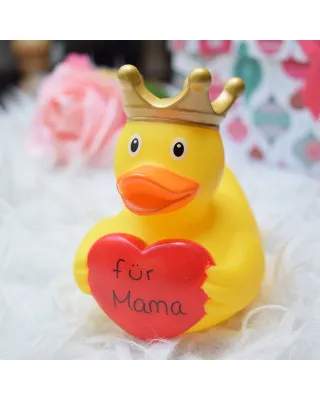 Lilalu Patkica - Rubber Duck with greeting heart 