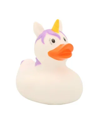 Lilalu Patkica - Unicorn - Rubber Duck - white 