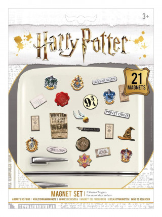 Magnet set Harry Potter - Wizardry - 21 Magnets 