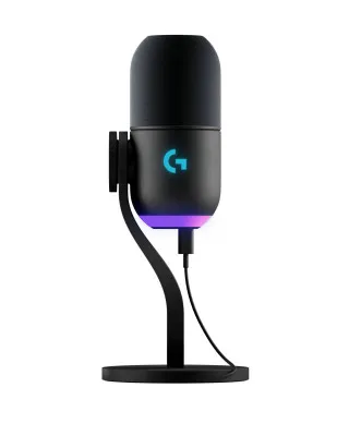 Mikrofon Logitech Yeti GX Black - Dynamic RGB Gaming Microphone with LIGHTSYNC 