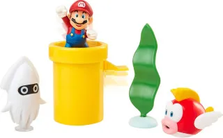 Mini Figure World of Nintendo - 5-Pack - Super Mario Underwater Diorama Set 