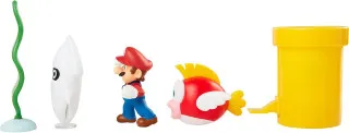 Mini Figure World of Nintendo - 5-Pack - Super Mario Underwater Diorama Set 