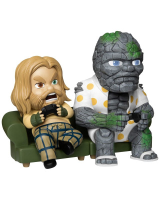 Mini Figure Marvel Avengers: Endgame - Mini Egg Attack Figure - Thor & Korg Game Time 