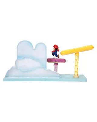 Mini Figure World of Nintendo - 7-Pack - Super Mario Cloud Diorama Set 