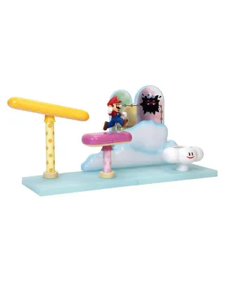 Mini Figure World of Nintendo - 7-Pack - Super Mario Cloud Diorama Set 