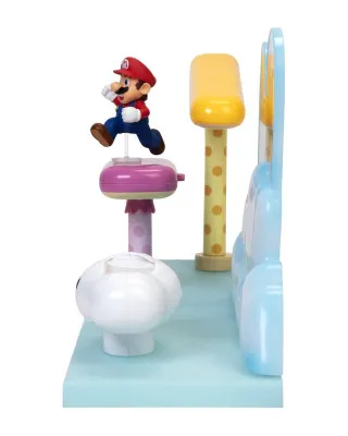 Mini Figure World of Nintendo - 7-Pack - Super Mario Cloud Diorama Set 