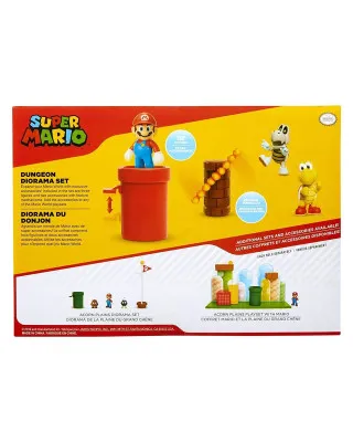 Mini Figure World of Nintendo - Super Mario Dungeon Diorama Set 