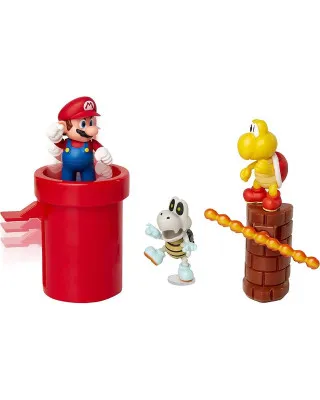 Mini Figure World of Nintendo - Super Mario Dungeon Diorama Set 
